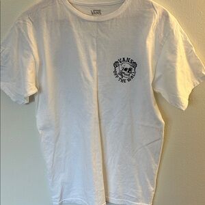 Vans Off The Wall White Tee